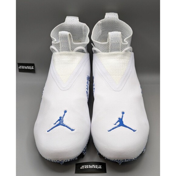 Nike Air Jordan Alpha Menace Pro 3 UCLA PE Football Cleats DH3369-106 Sz 14 Rare main image 9
